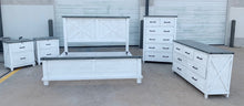 Load image into Gallery viewer, Nashville King Bed Set Comes W/ Bed, Chest, Dresser and 2 Nightstands
